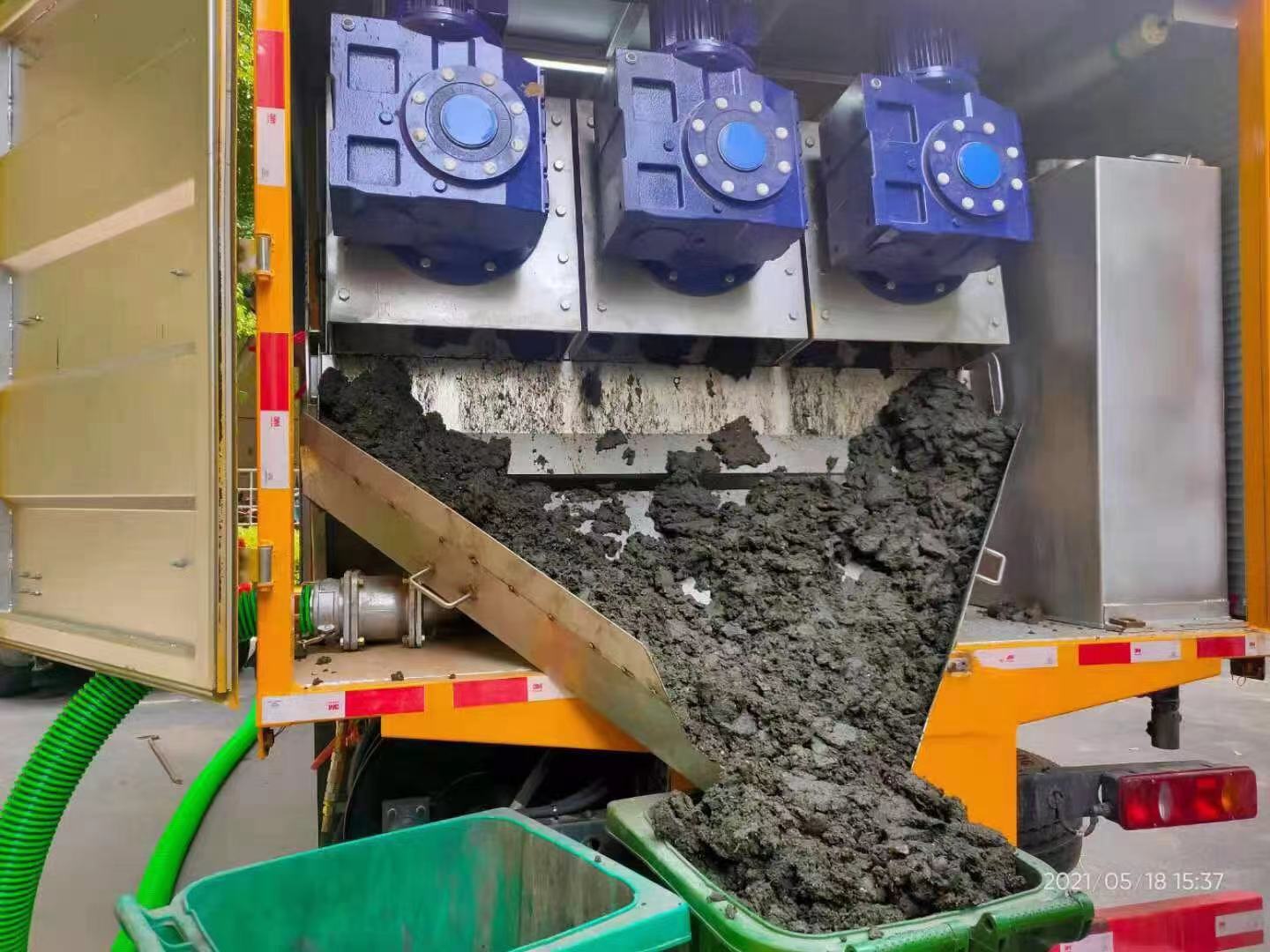 古镇镇化粪池清掏城市维护站-泥浆净化干湿分离处理